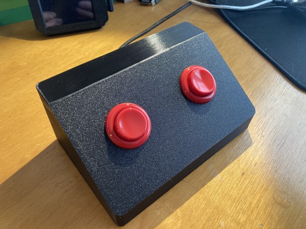A two button USB MIDI footswitch.