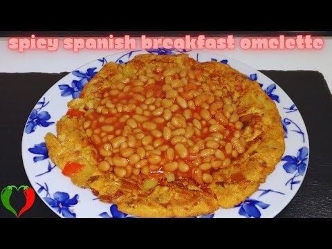 Spicy Spanish Breakfast Omelette